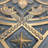 TD 23.75'' L x 23.75'' W Textured PVC Ceiling Tile In Smocked Gold