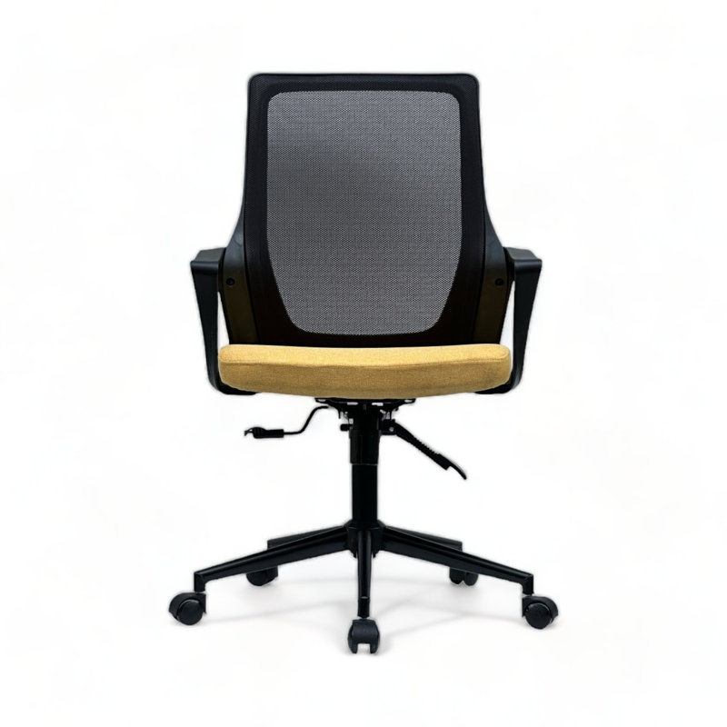 Cashay Foam Padding Office Chair, Yellow