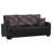 Nesler Mobi Max 87 in. Vegan Leather 3-Seater Twin 3-in-1 Sleeper Sofa Bed with Storage-1845734661