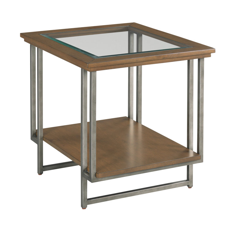RECTANGULAR END TABLE, 24" H x 22" W x 26" D
