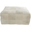 Repose-pieds carré en cuir Sharita-88409217