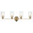 32.25" 4-Light Vanity Light with Fluted Glass-108202053-108202058