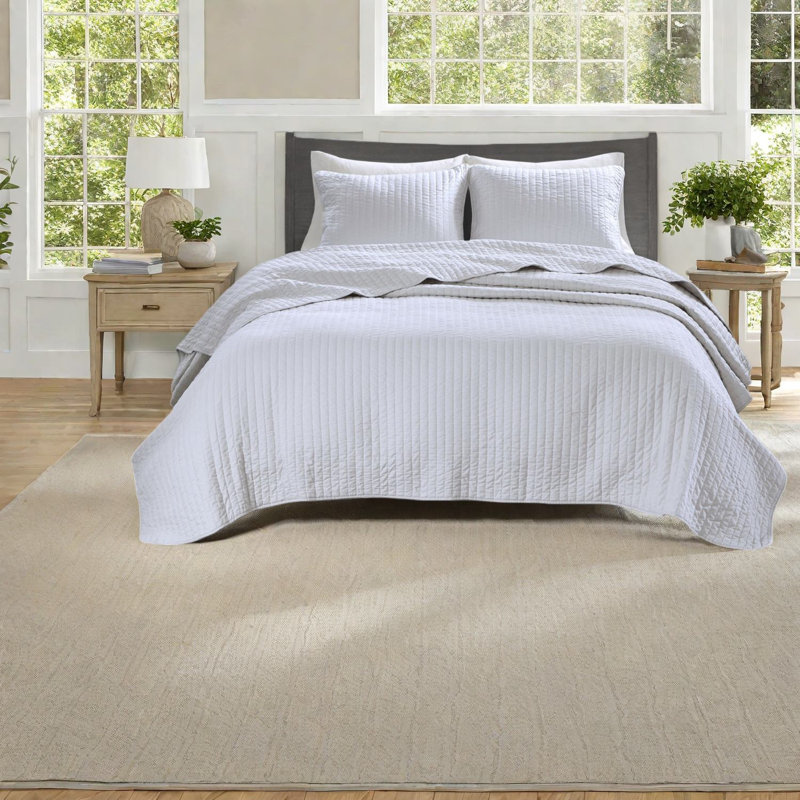 Ensembles de literie réversible en bourre de coton simple TG, confort campagnard pour la maison