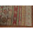 Striped Kazak Oriental Area Rug