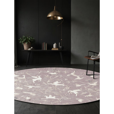 Tapis beige soyeux et moelleux