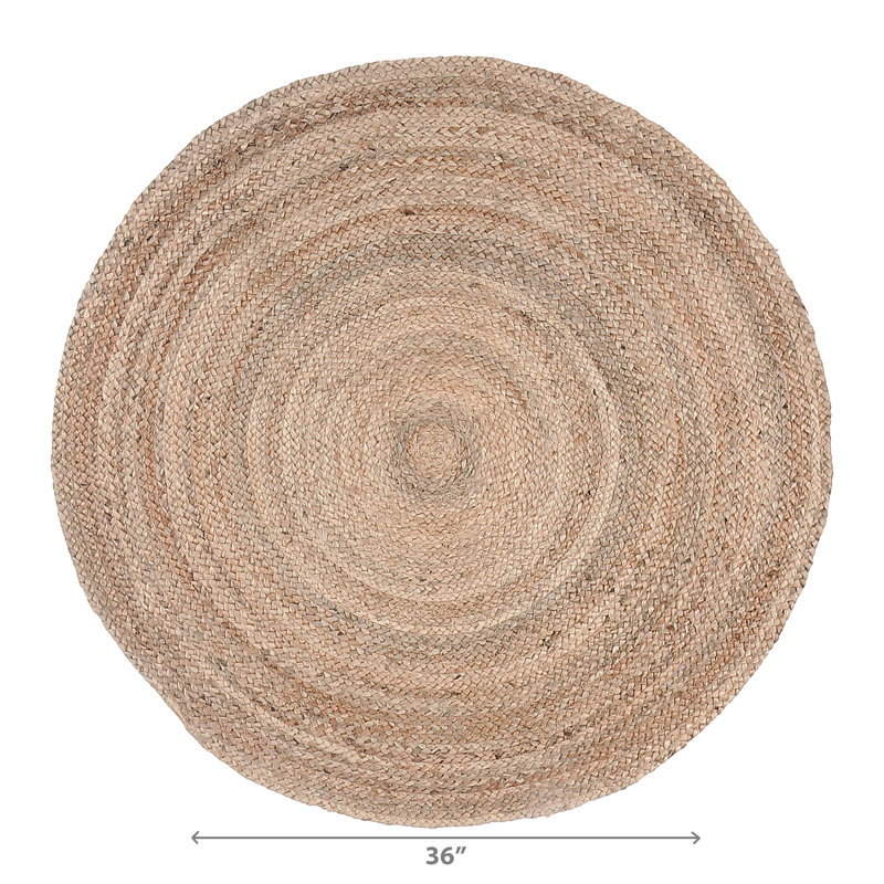 Abstract Indoor Rug, Round 3'