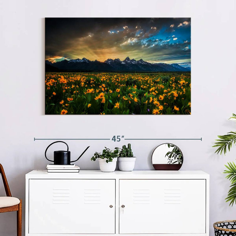 Rayons de soleil Alvord Grand Teton, H 8 po x l 12 po