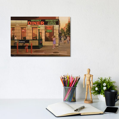 Waverly Diner by Nick Savides - Gallery-Wrapped Canvas Giclée on Canvas