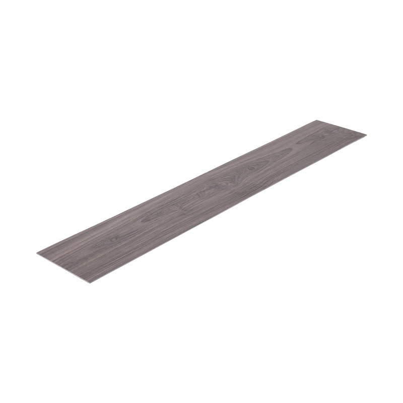 36pc Self-adhesive Wood Grain PVC Floor Tiles, Dark Grey
