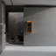Armoire murale en bambou avec processus de pressage, grande capacité pour l'organisation à domicile