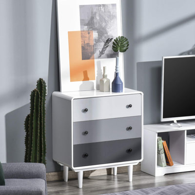 Eriby 68cm W 3 - Drawer Chest of Drawers