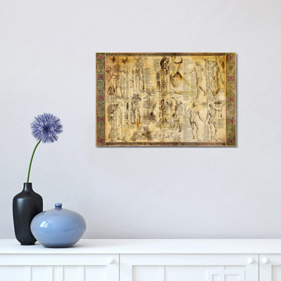 Tableau d'anatomie - impression sur toile tendue