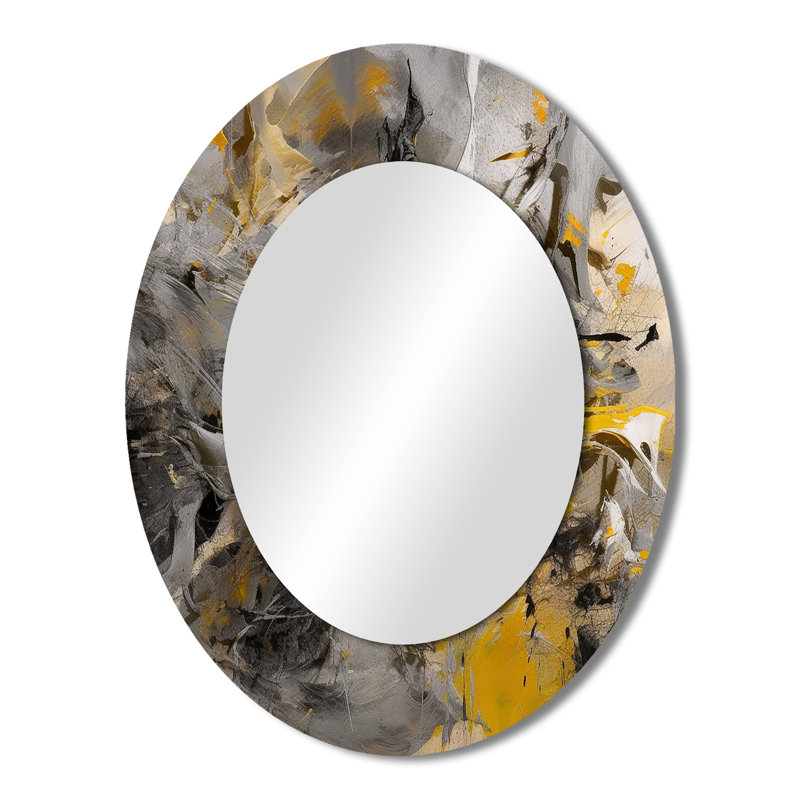 Miroir mural moderne Bliss Of Happiness, 43 po x 33 po