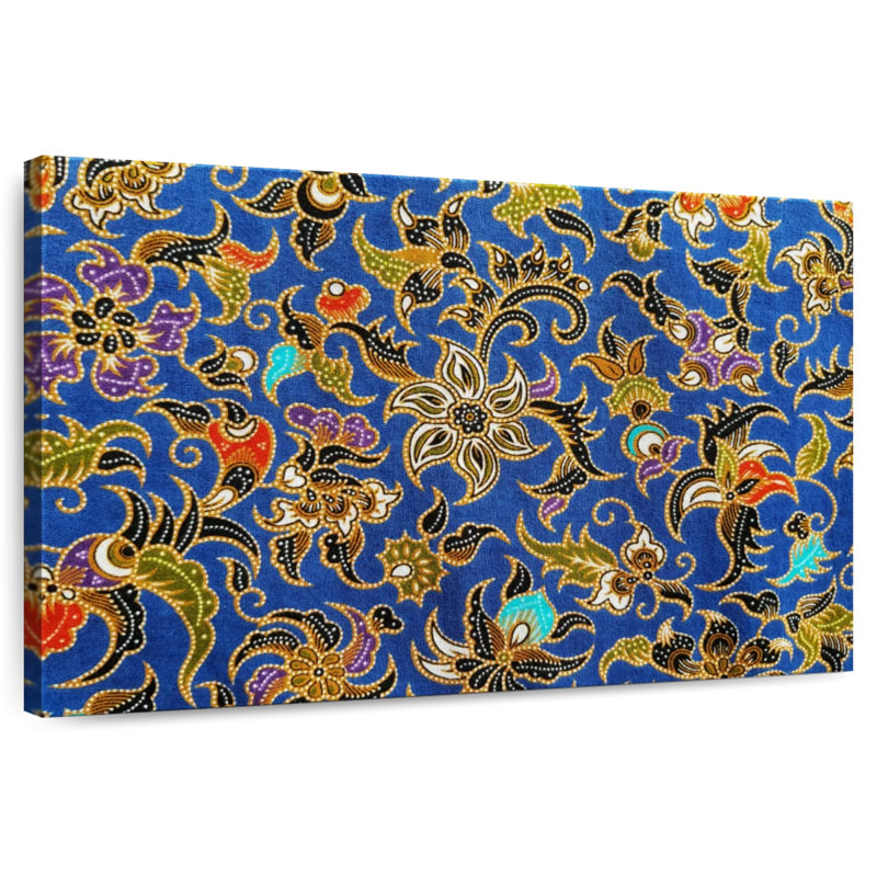 Batik traditionnel indonésien, H 20 po x l 30 po