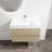 Wall-Mounted Bathroom Vanity With Resin Sink