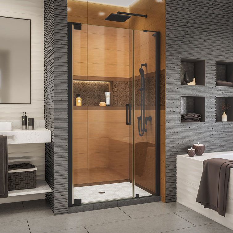 Elegance-LS 45.75" W x 72" H Pivot Frameless Shower Door with ClearMax™ Technology