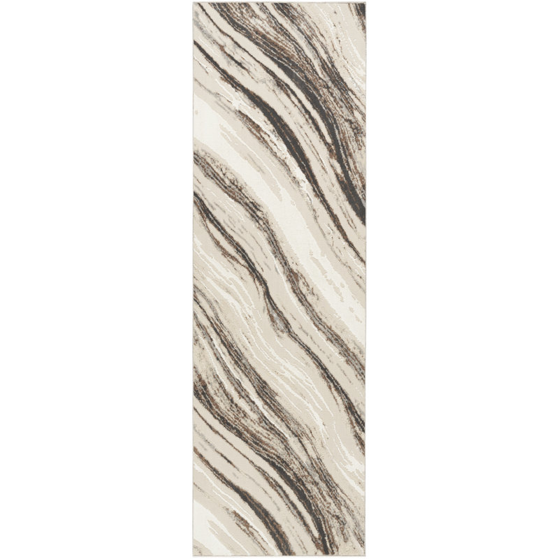 Tapis tissé durable Barric, Tapis de couloir 2 pi 2 po x 8 pi