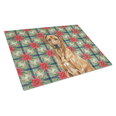 Planche à découper en verre Rhodesian Ridgeback