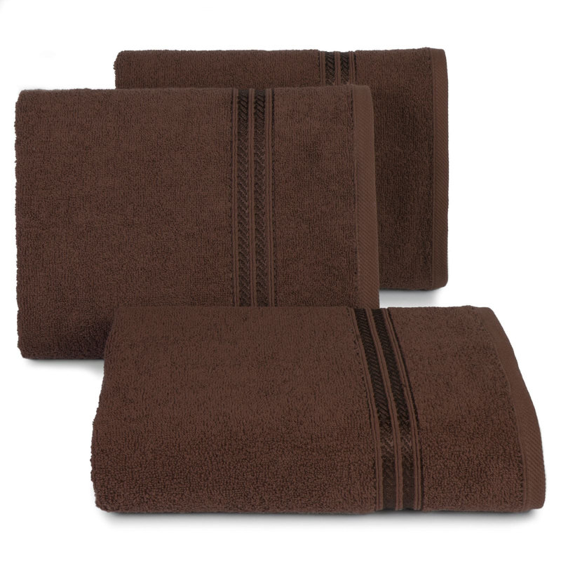 Hiranur Jacquard Hand Towel, Brown