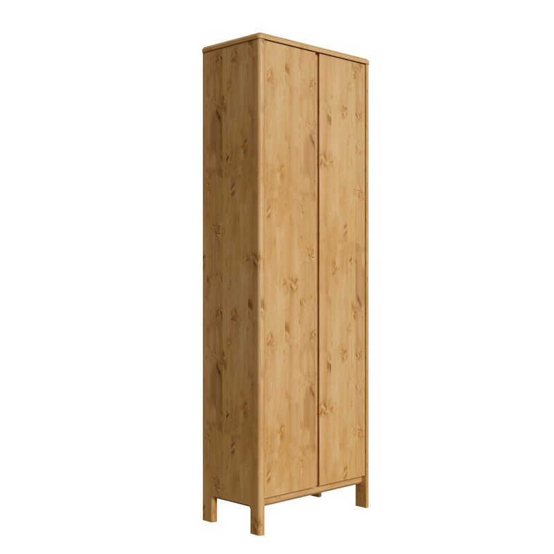 2 Door Wardrobe, Brown Oil