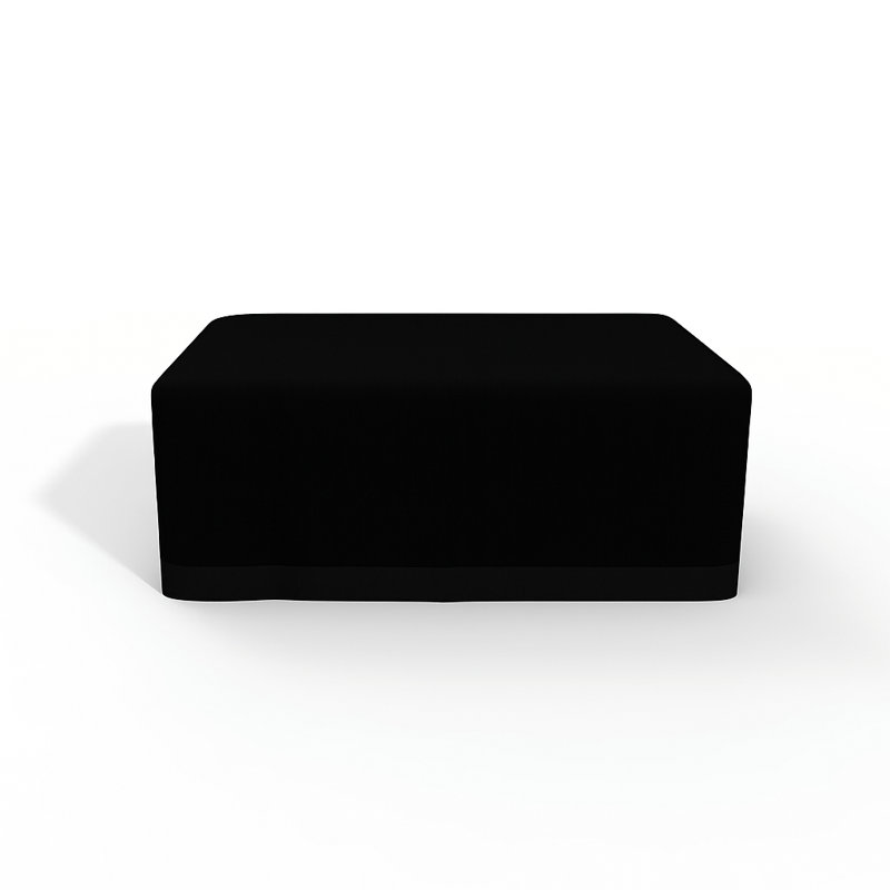 Black Outdoor Waterproof Patio Furniture Cover – 182×102×72Cm, 600D Heavy-Duty Polyester With PVC Coating