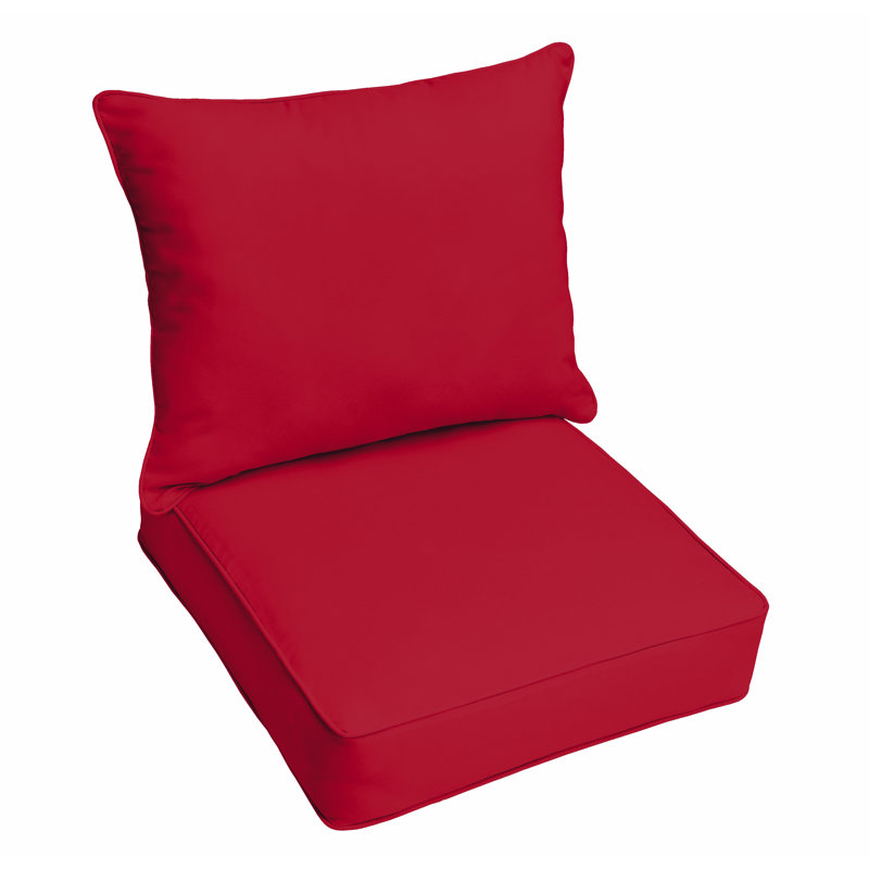 Outdoor 3'' Lounge Chair Back Cushion