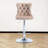 360°Swivel Bar Stools with Sliver Base-245266672
