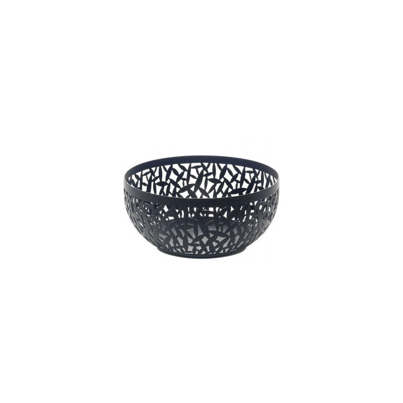 Alessi Cactus! Stainless Steel Fruit Bowl, Black