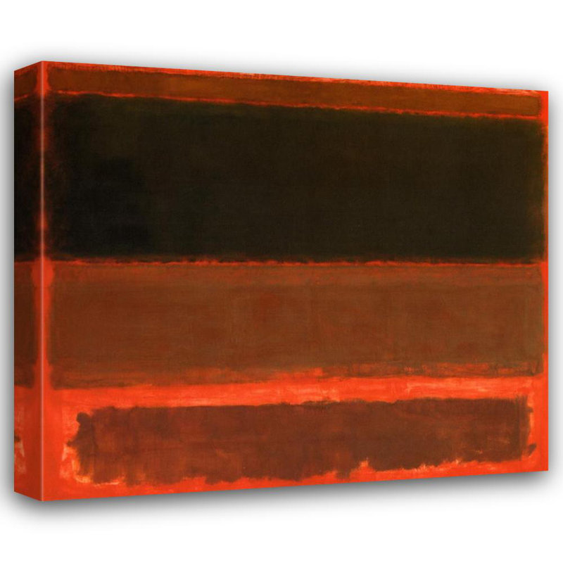 Quatre Darks en rouge, 1958, H 20 po x l 23 po
