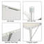 Table pliante rectangulaire réglable 47,2 po