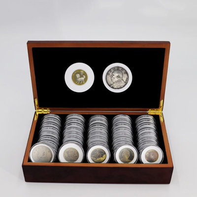 50 pièces 46MM Coins Capsules