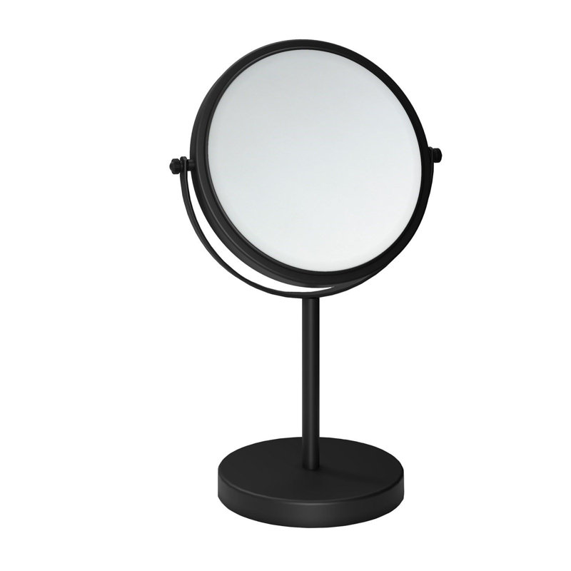 Crunkelton Concave Mirror, Black