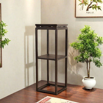 New Chinese style flower frame bonsai set square by dujinlong home
