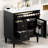 30"W Elegant Bathroom Vanity With Ceramic Sink-496975490