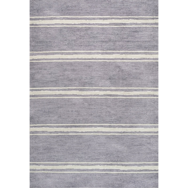 Tapis lavande / ivoire Arriyanah, Rectangle 8 pi 10 po x 12 pi