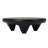 Mango Wood Round Footed Pedestal Stand