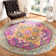 Felty Oriental Light Gray Area Rug