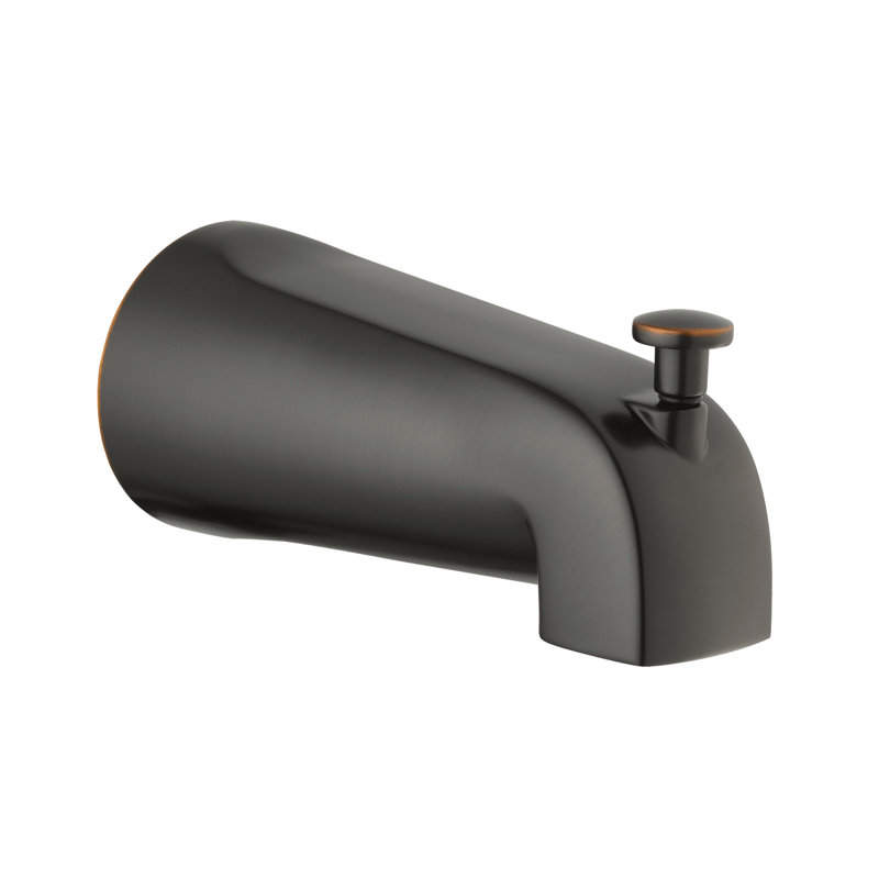 Wall Mounted Tub Spout with Diverter, Oil Rubbed Bronze