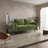 Anacapa 58" Velvet Round Arm Sofa Loveseat-815099283