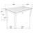 Cornish Cappuccino Casual Rectangle Dining Table