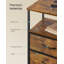 30cm W Steel Bedside Table-575883538