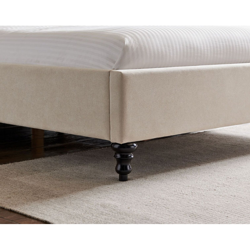 Fairfield Upholstered Bed, Natural, Single (3')