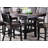Blayde Finish Server with Ample Storage and Stylish Two-Tone Design, Perfect for Modern Dining Rooms and Entertaining Spaces.