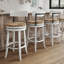 Tabouret de bar en bois Farmhouse-492297623-492297626