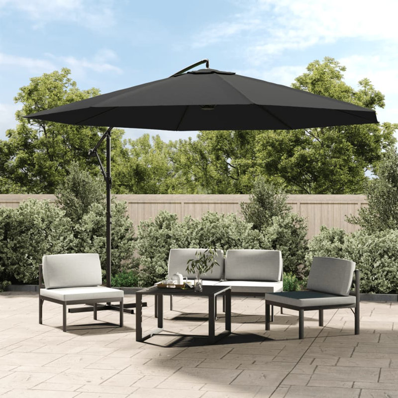 350cm Cantilever Parasol, Anthracite