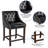 Teja 24" High Transitional Tufted Walnut Counter Height Stool-1796429649-1804934391