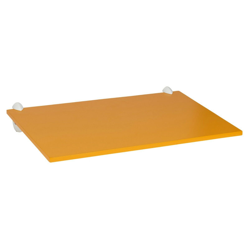 Roybal 3 Piece Floating Shelf, Orange