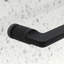 Porte de douche coulissante noire matte sans cadre North American