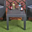 Bayleen Square Outdoor Coffee Table , 40cm cm W cm D