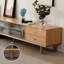 Meuble télé moderne et simple en chêne-107818621